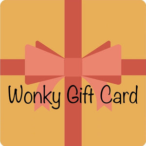 Wonky Gift Card