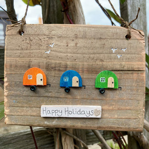 Happy Holidays Wall Hanger